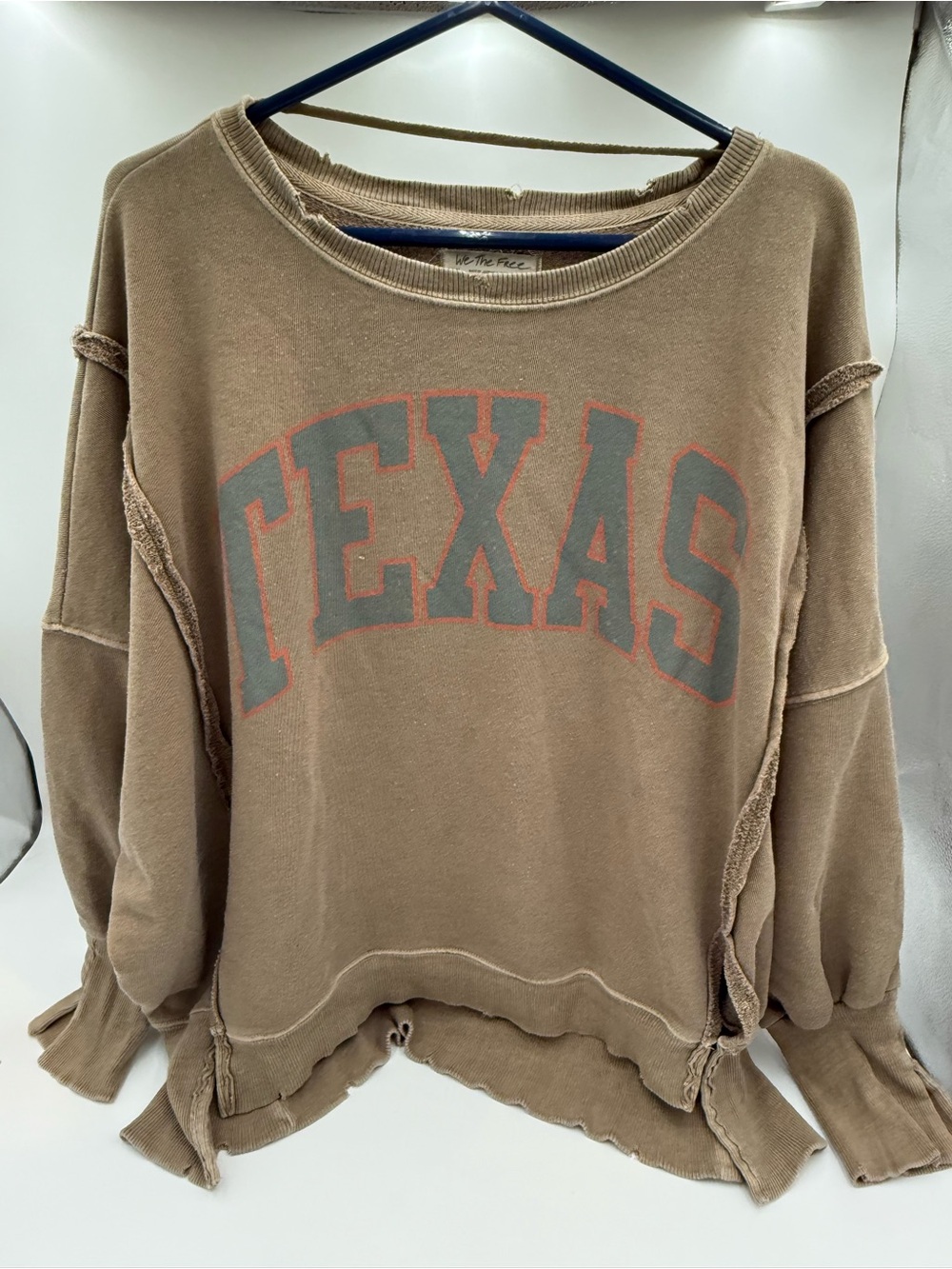 Free People, We the Free Graphic Camden Texas Pullover Size Small - Picture 3 of 9
